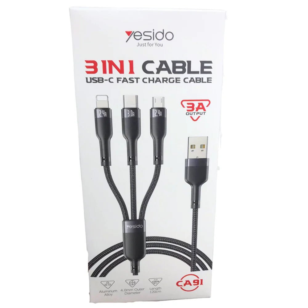 3-in-1 Data Cable Zambeel