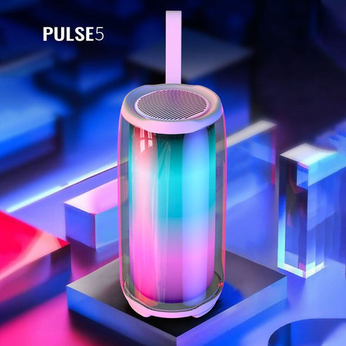 Pulse 5 Wireless Speaker RGB Lighting fyrivia