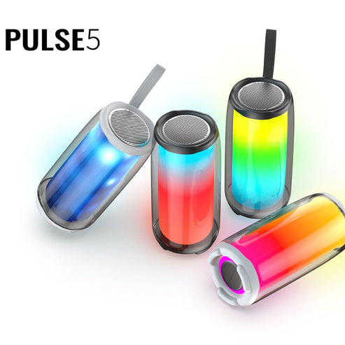 Pulse 5 Wireless Speaker RGB Lighting fyrivia