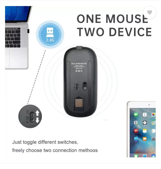 Ultra Slim Bluetooth Mouse Zambeel